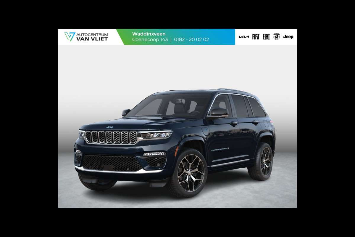 Jeep Grand Cherokee 380pk Aut. Summit Reserve 4xe | Premium Audio | Camera | Adapt. Cruise | Schuif/Kanteldak | Head Up | 21" | Winter Pack | Luxery Leather Seats | 2x 10,1" beeldschermen achterin Jeep Grand Cherokee 380pk Aut. Summit Reserve 4xe | Premium Audio | Camera | Adapt. Cruise | Schuif/Kanteldak | Head Up | 21" | Winter Pack | Luxery Leather Seats | 2x 10,1" beeldschermen achterin