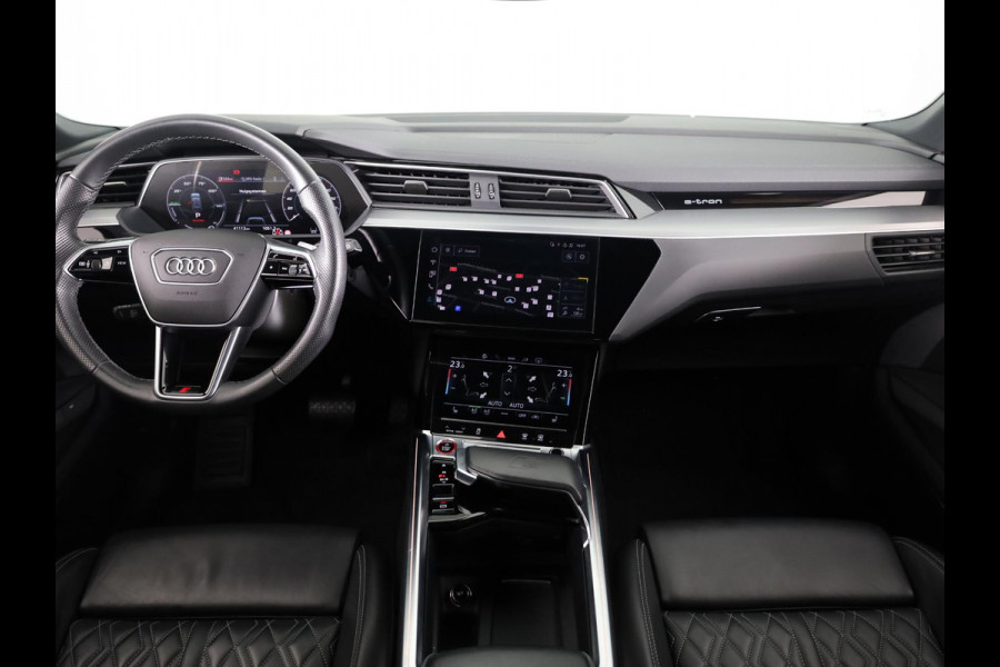 Audi e-tron S quattro 95 kWh 504pk | Panoramadak | B&O Premium Sound | Lederen bekleding "Diamond Stitching | Matrix Led