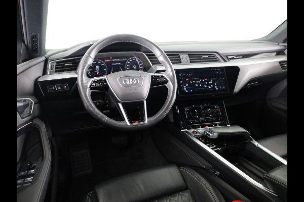 Audi e-tron S quattro 95 kWh 504pk | Panoramadak | B&O Premium Sound | Lederen bekleding "Diamond Stitching | Matrix Led