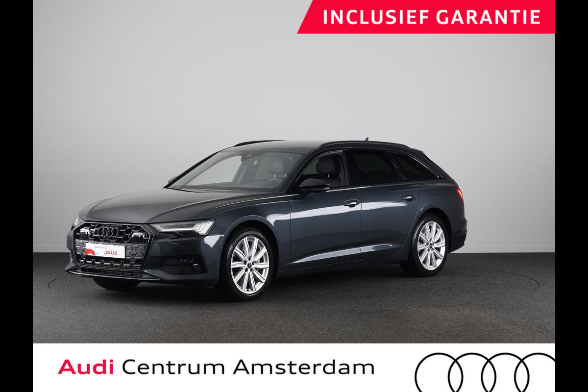 Audi A6 Avant 50 TFSI e quattro Advanced edition 299pk | B&O Premium Soundsystem | Trekhaak |  Servosluiting portieren | Lederen bekleding Audi A6 Avant 50 TFSI e quattro Advanced edition 299pk | B&O Premium Soundsystem | Trekhaak |  Servosluiting portieren | Lederen bekleding