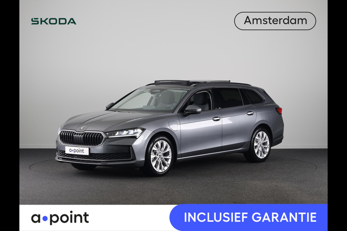 Škoda Superb Combi 1.5 TSI PHEV Business Edition 204 PK PHEV | Verlengde garantie | Panorama dak | Trekhaak | 18" Lm velgen | Škoda Superb Combi 1.5 TSI PHEV Business Edition 204 PK PHEV | Verlengde garantie | Panorama dak | Trekhaak | 18" Lm velgen |