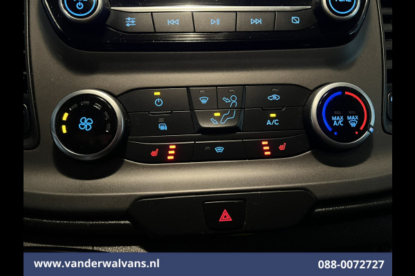 Ford Transit Custom 2.0 TDCI L2H1 Euro6 Airco | Navigatie | Camera | LED | Cruisecontrol | Apple Carplay Parkeersensoren, Verwarmde voorruit, Stoelverwarming, Bijrijdersbank, 2800kg trekvermogen
