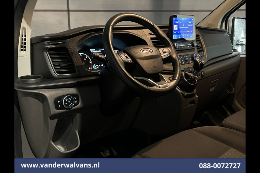 Ford Transit Custom 2.0 TDCI L2H1 Euro6 Airco | Navigatie | Camera | LED | Cruisecontrol | Apple Carplay Parkeersensoren, Verwarmde voorruit, Stoelverwarming, Bijrijdersbank, 2800kg trekvermogen