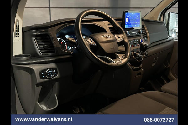 Ford Transit Custom 2.0 TDCI L2H1 Euro6 Airco | Navigatie | Camera | LED | Cruisecontrol | Apple Carplay Parkeersensoren, Verwarmde voorruit, Stoelverwarming, Bijrijdersbank, 2800kg trekvermogen