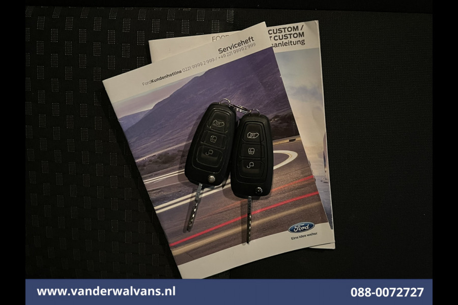 Ford Transit Custom 2.0 TDCI L2H1 Euro6 Airco | Navigatie | Camera | LED | Cruisecontrol | Apple Carplay Parkeersensoren, Verwarmde voorruit, Stoelverwarming, Bijrijdersbank, 2800kg trekvermogen