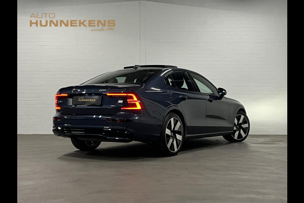 Volvo S60 2.0 Recharge T8 AWD Ultimate Dark Open dak | Adapt. Cruise | Bowers & Wilkins | Head-up | 360 camera | Memory seats