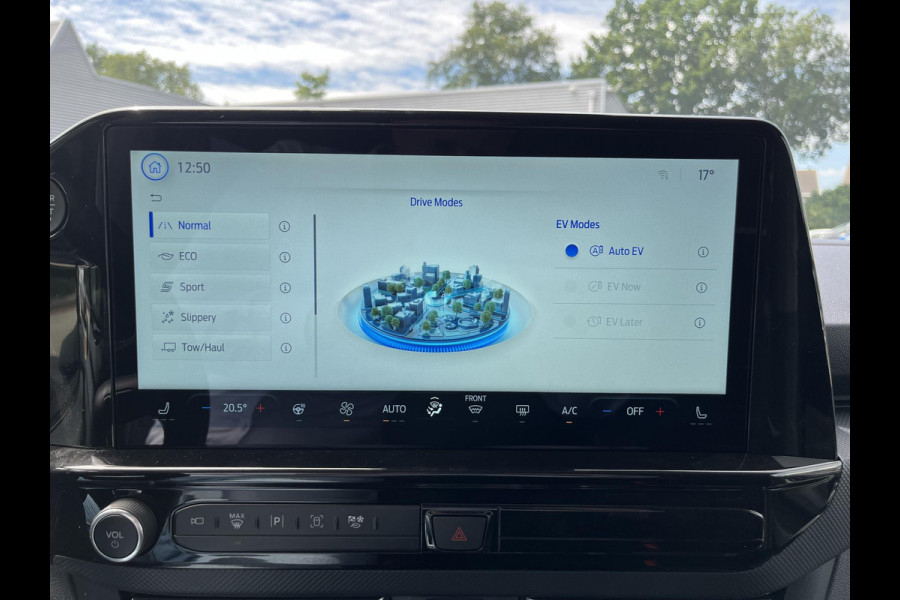 Ford Transit Custom 320 2.5 PHEV L2H1 Black Platinum DC ZUID | Ford Voorraad  | Prijs is excl. BTW EN BPM  | incl. €4.422,- korting! | Dubbele cabine Snoeks leder | Full led | Dubbele zij-schuifdeur | Direct uit voorraad leverbaar! | Full options