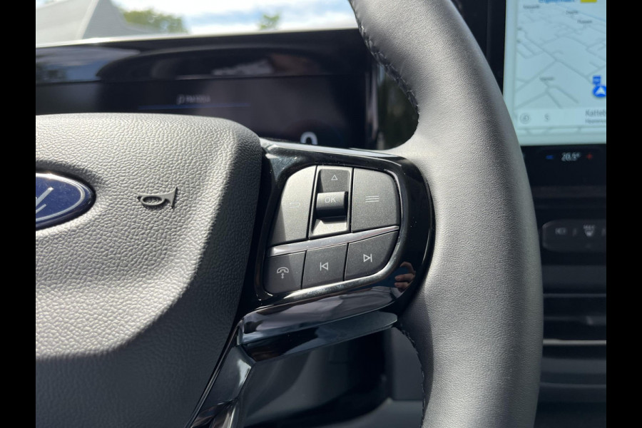 Ford Transit Custom 320 2.5 PHEV L2H1 Black Platinum DC ZUID | Ford Voorraad  | Prijs is excl. BTW EN BPM  | incl. €4.422,- korting! | Dubbele cabine Snoeks leder | Full led | Dubbele zij-schuifdeur | Direct uit voorraad leverbaar! | Full options