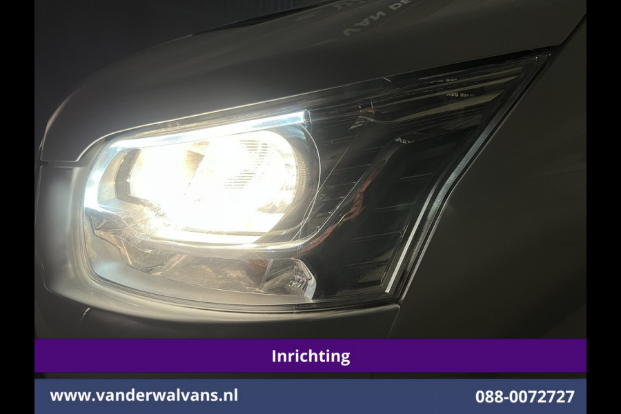 Ford Transit 2.0 TDCI 130pk L4H3 Jumbo Euro6 *Post NL inrichting* Airco | Camera | Apple Carplay LED, Cruisecontrol, Android Auto, Sidebars, Verwarmde Voorruit, Schappen, Doorloopdeur, Parkeersensoren