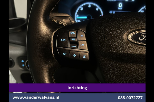 Ford Transit 2.0 TDCI 130pk L4H3 Jumbo Euro6 *Post NL inrichting* Airco | Camera | Apple Carplay LED, Cruisecontrol, Android Auto, Sidebars, Verwarmde Voorruit, Schappen, Doorloopdeur, Parkeersensoren