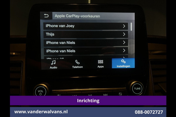 Ford Transit 2.0 TDCI 130pk L4H3 Jumbo Euro6 *Post NL inrichting* Airco | Camera | Apple Carplay LED, Cruisecontrol, Android Auto, Sidebars, Verwarmde Voorruit, Schappen, Doorloopdeur, Parkeersensoren