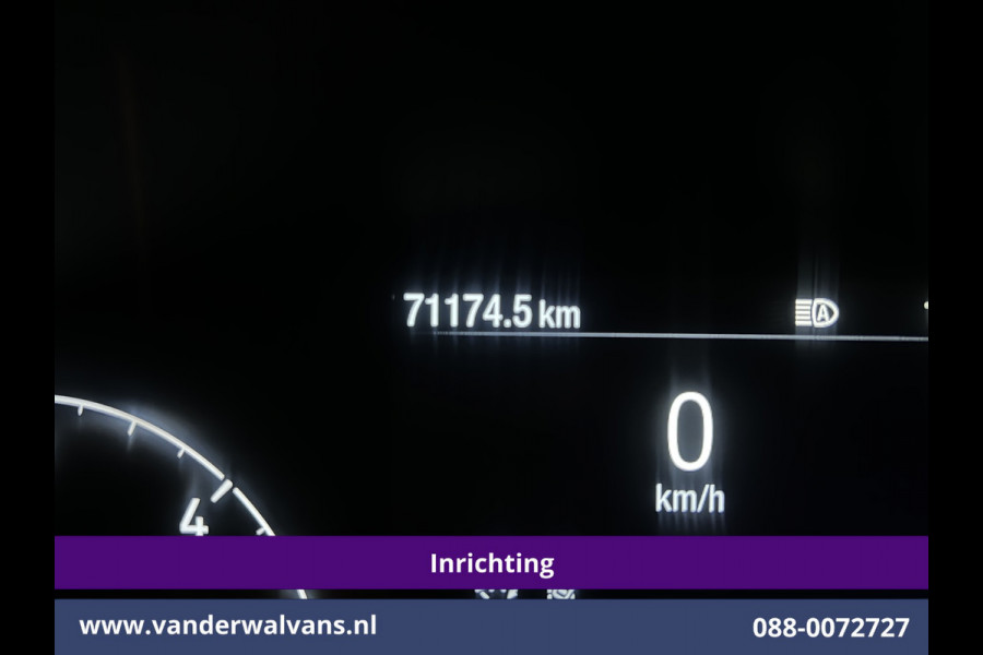 Ford Transit 2.0 TDCI 130pk L4H3 Jumbo Euro6 *Post NL inrichting* Airco | Camera | Apple Carplay LED, Cruisecontrol, Android Auto, Sidebars, Verwarmde Voorruit, Schappen, Doorloopdeur, Parkeersensoren