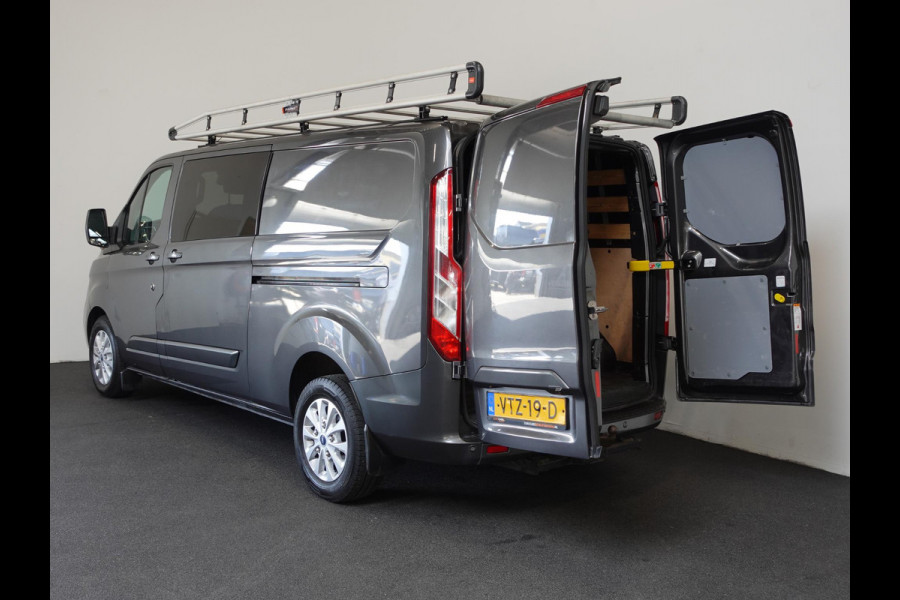 Ford Transit Custom L2H1 Limited Dubbele Cabine Automaat Navigatie Airco 2 Schuifdeuren Trekhaak Parkeersensoren Carplay Imperiaal Ford Transit Custom L2H1 Limited Dubbele Cabine Automaat Navigatie Airco 2 Schuifdeuren Trekhaak Parkeersensoren Carplay Imperiaal