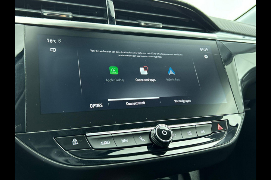 Opel CORSA-E Elegance 50 kWh Navigatie Apple Carplay/Android Auto Camera Parkeersensoren Cruise Control Stoel- en stuurverwarming Climate Control Lichtmetalen velgen