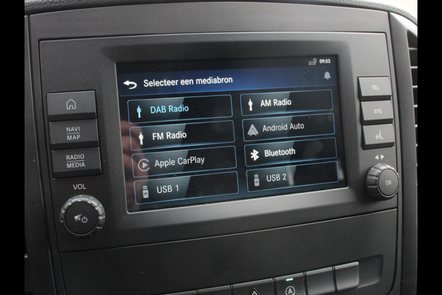 Mercedes-Benz Vito 119 CDI 190pk Automaat L2 Lang Navigatie Camera Apple Carplay Cruise control Trekhaak Leder Lichtmetalen Velgen
