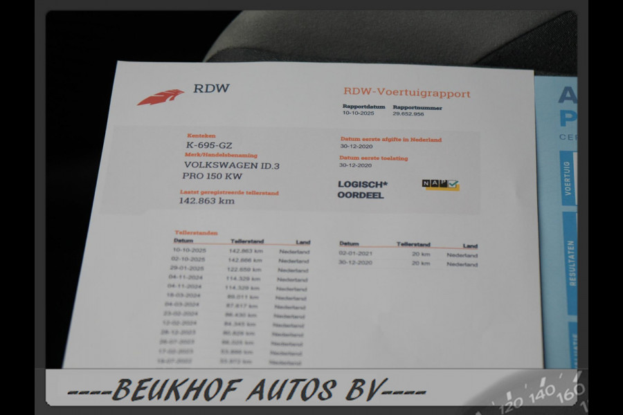 Volkswagen ID.3 First Plus 58 kWh Trekhaak Carplay Soh 92%