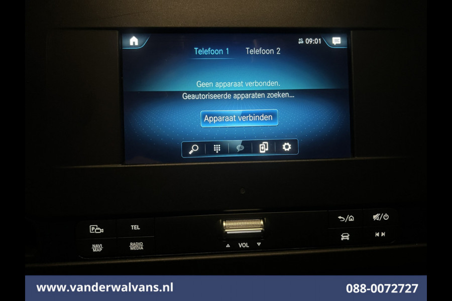 Mercedes-Benz Sprinter 315 CDI 150pk L3H2 Euro6 Airco | 360 Graden Camera | Apple Carplay | Navigatie Cruisecontrol, Android Auto, Stoelverwarming, Chauffeursstoel, Parkeersensoren, Bijrijdersbank