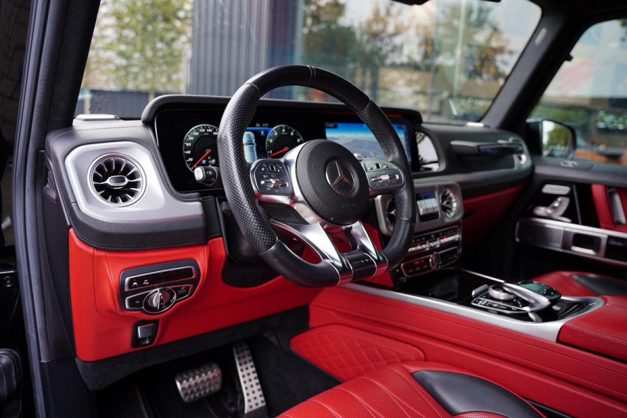 Mercedes-Benz G-Klasse 63 AMG Edition 1 leder Exclusive Rood