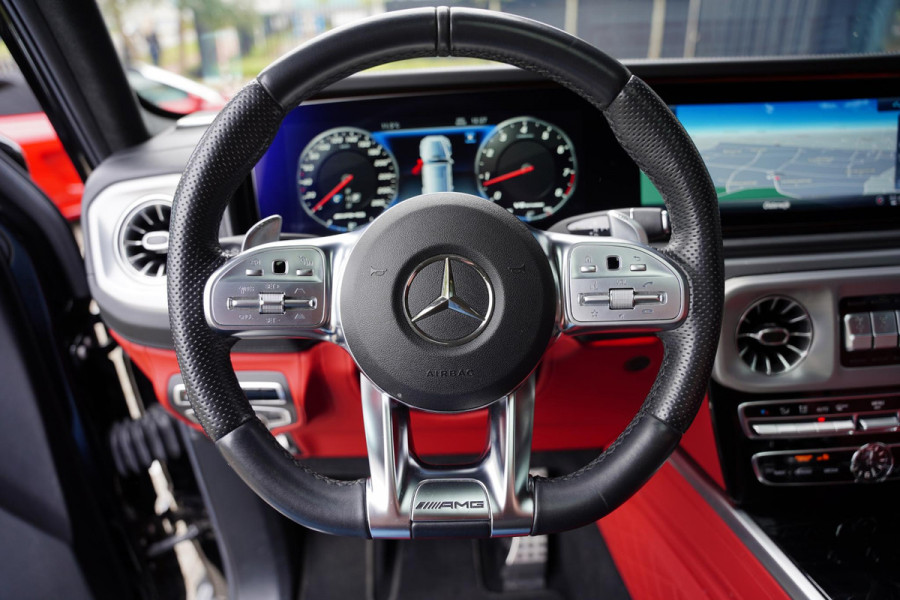 Mercedes-Benz G-Klasse 63 AMG Edition 1 leder Exclusive Rood