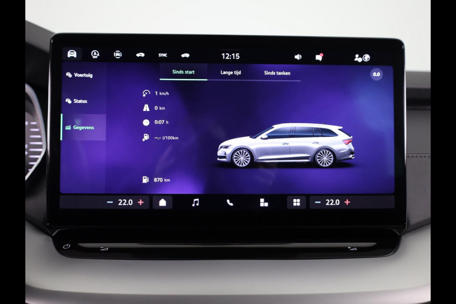 Škoda Octavia Combi 1.5 TSI MHEV Business Edition 115pk DSG | Facelift | Verlengde Garantie | Trekhaak wegklapbaar | Carplay | Achteruitrijcamera | Elek inklapbare buitenspiegels | Elek bedienbare achterklep |