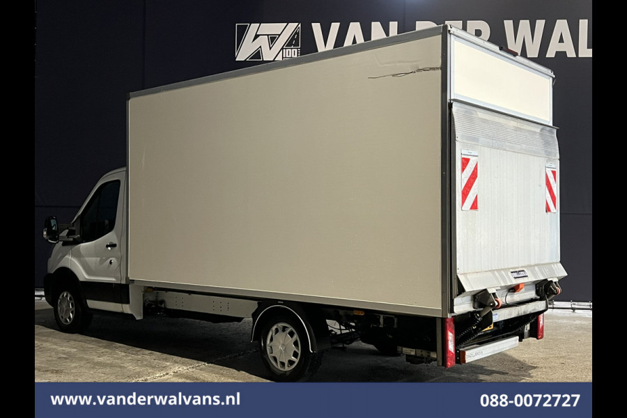 Ford Transit 2.0 TDCI 160pk Bakwagen Laadklep 1040kg laadvermogen Euro6 Airco | Cruisecontrol | Verwarmde voorruit Bijrijdersbank