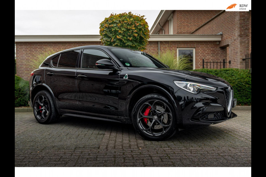 Alfa Romeo Stelvio 2.9 V6 AWD Quadrifoglio 510 PK Adaptive Cruise Harman Kardon Keyless 20''