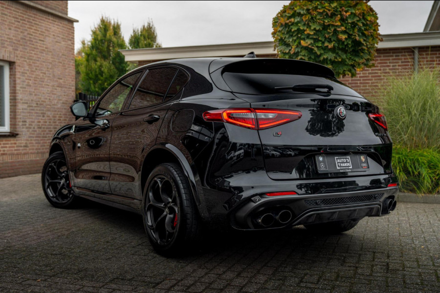 Alfa Romeo Stelvio 2.9 V6 AWD Quadrifoglio 510 PK Adaptive Cruise Harman Kardon Keyless 20''