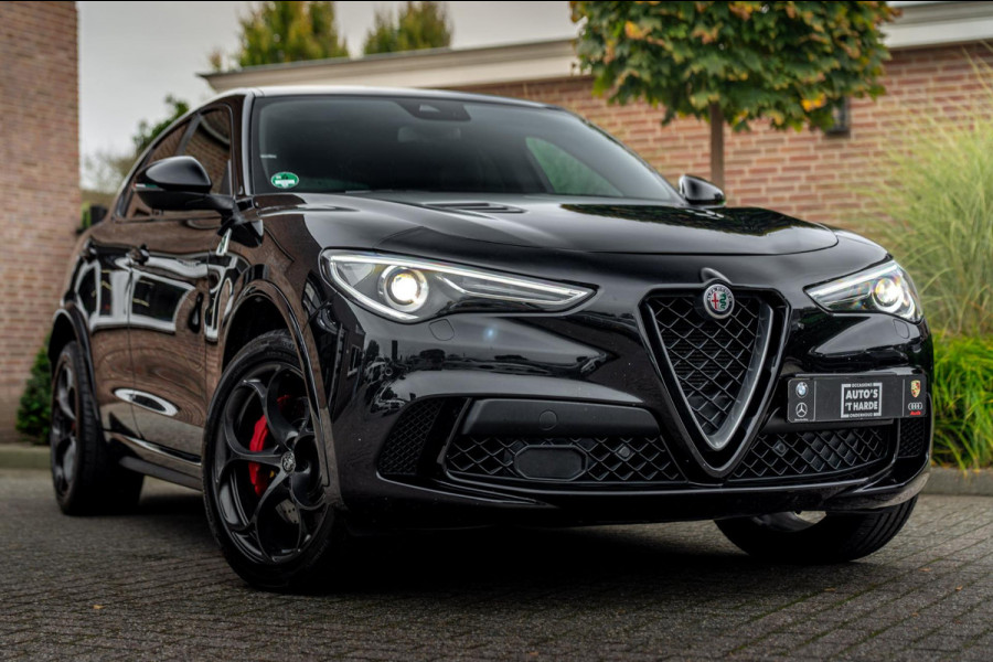 Alfa Romeo Stelvio 2.9 V6 AWD Quadrifoglio 510 PK Adaptive Cruise Harman Kardon Keyless 20''