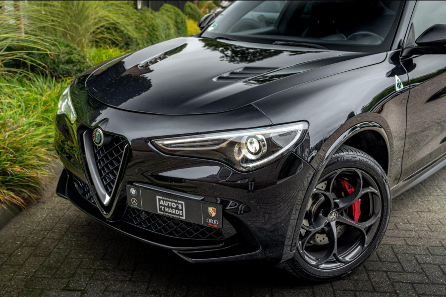 Alfa Romeo Stelvio 2.9 V6 AWD Quadrifoglio 510 PK Adaptive Cruise Harman Kardon Keyless 20''