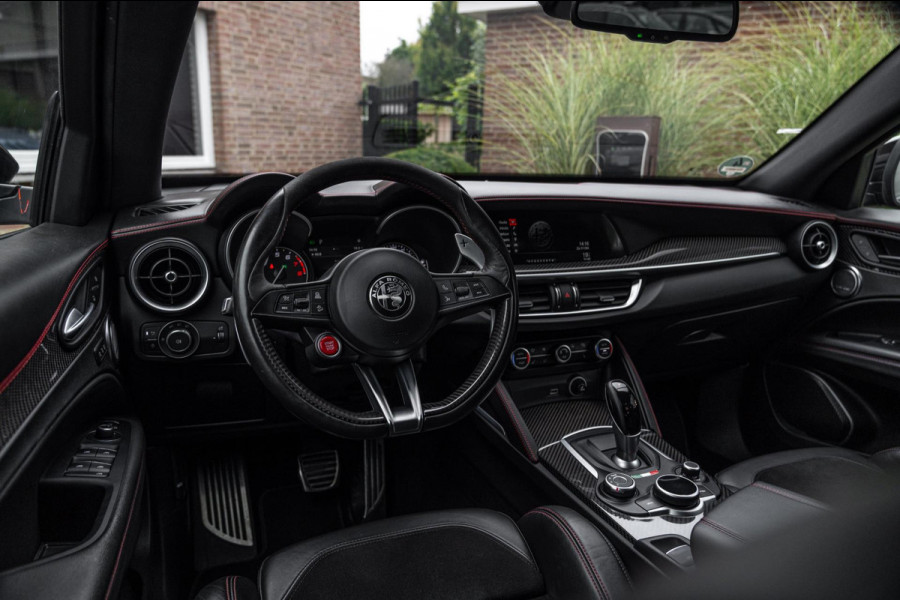 Alfa Romeo Stelvio 2.9 V6 AWD Quadrifoglio 510 PK Adaptive Cruise Harman Kardon Keyless 20''