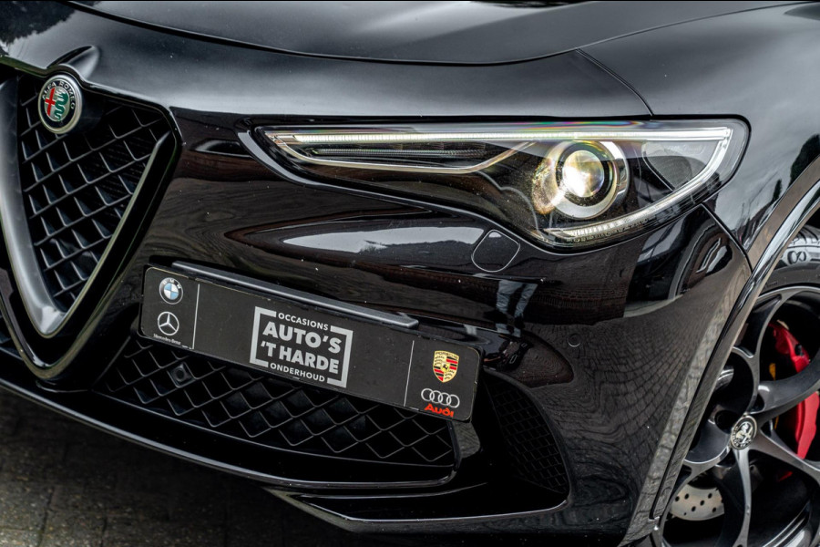 Alfa Romeo Stelvio 2.9 V6 AWD Quadrifoglio 510 PK Adaptive Cruise Harman Kardon Keyless 20''