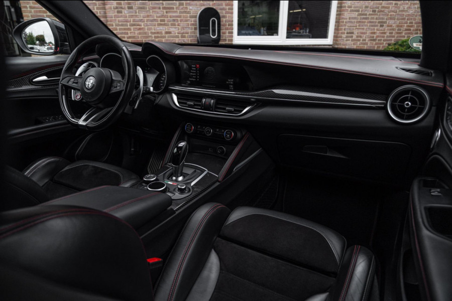Alfa Romeo Stelvio 2.9 V6 AWD Quadrifoglio 510 PK Adaptive Cruise Harman Kardon Keyless 20''