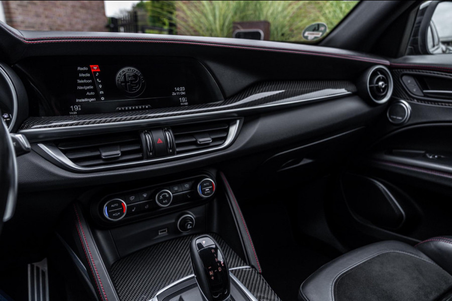 Alfa Romeo Stelvio 2.9 V6 AWD Quadrifoglio 510 PK Adaptive Cruise Harman Kardon Keyless 20''