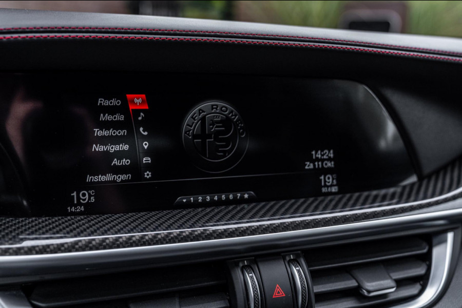 Alfa Romeo Stelvio 2.9 V6 AWD Quadrifoglio 510 PK Adaptive Cruise Harman Kardon Keyless 20''