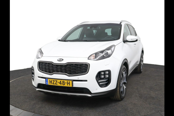 Kia Sportage 1.6 T-GDI 4WD GT-PlusLine - Airco -  Cruise Control - Climate Control - Dodehoek Detectie - Lederen Bekleding - Navigatie - Stoel/Stuur Verwarming - 12 Maanden BOVAG Garantie