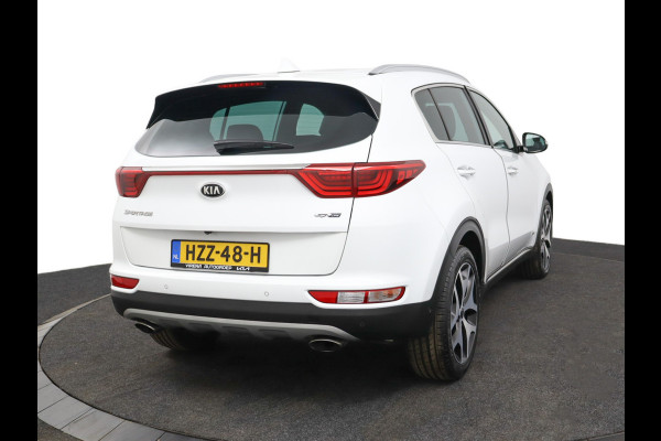 Kia Sportage 1.6 T-GDI 4WD GT-PlusLine - Airco -  Cruise Control - Climate Control - Dodehoek Detectie - Lederen Bekleding - Navigatie - Stoel/Stuur Verwarming - 12 Maanden BOVAG Garantie