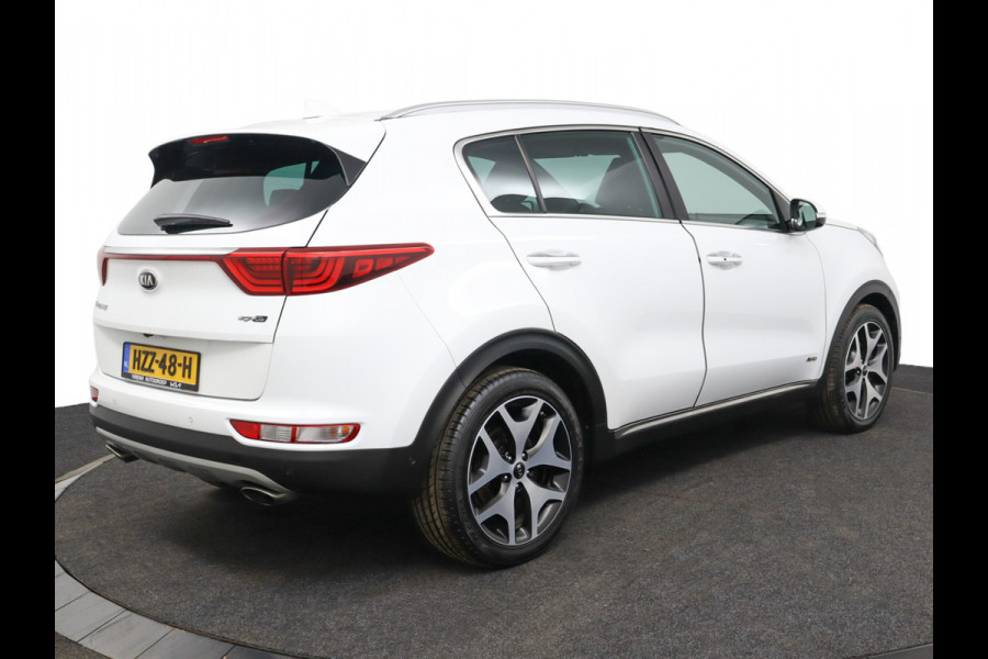 Kia Sportage 1.6 T-GDI 4WD GT-PlusLine - Airco -  Cruise Control - Climate Control - Dodehoek Detectie - Lederen Bekleding - Navigatie - Stoel/Stuur Verwarming - 12 Maanden BOVAG Garantie
