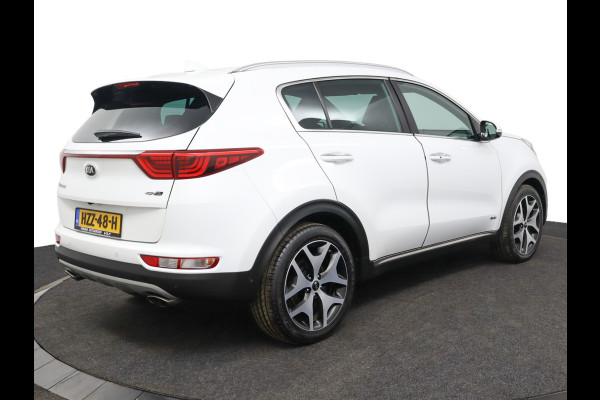 Kia Sportage 1.6 T-GDI 4WD GT-PlusLine - Airco -  Cruise Control - Climate Control - Dodehoek Detectie - Lederen Bekleding - Navigatie - Stoel/Stuur Verwarming - 12 Maanden BOVAG Garantie