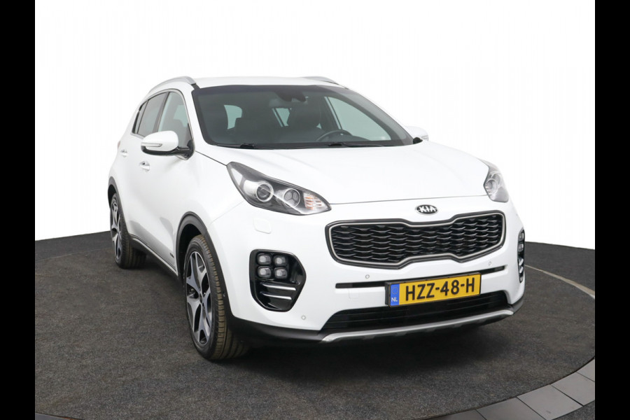 Kia Sportage 1.6 T-GDI 4WD GT-PlusLine - Airco -  Cruise Control - Climate Control - Dodehoek Detectie - Lederen Bekleding - Navigatie - Stoel/Stuur Verwarming - 12 Maanden BOVAG Garantie