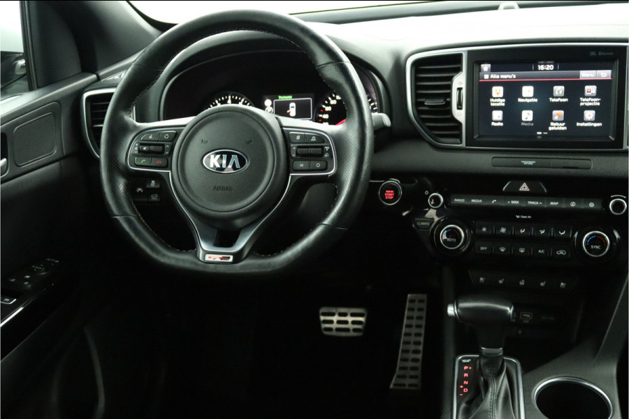 Kia Sportage 1.6 T-GDI 4WD GT-PlusLine - Airco -  Cruise Control - Climate Control - Dodehoek Detectie - Lederen Bekleding - Navigatie - Stoel/Stuur Verwarming - 12 Maanden BOVAG Garantie