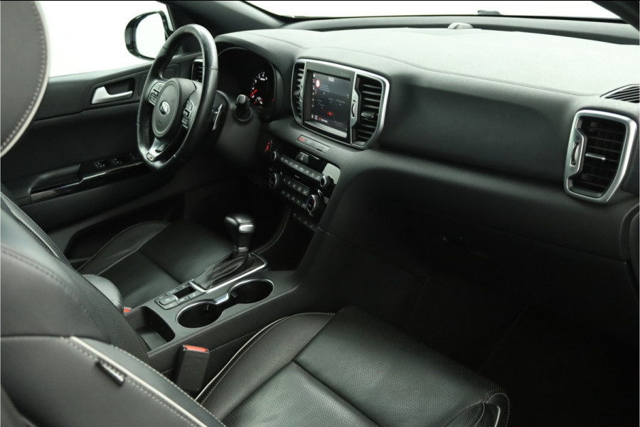 Kia Sportage 1.6 T-GDI 4WD GT-PlusLine - Airco -  Cruise Control - Climate Control - Dodehoek Detectie - Lederen Bekleding - Navigatie - Stoel/Stuur Verwarming - 12 Maanden BOVAG Garantie