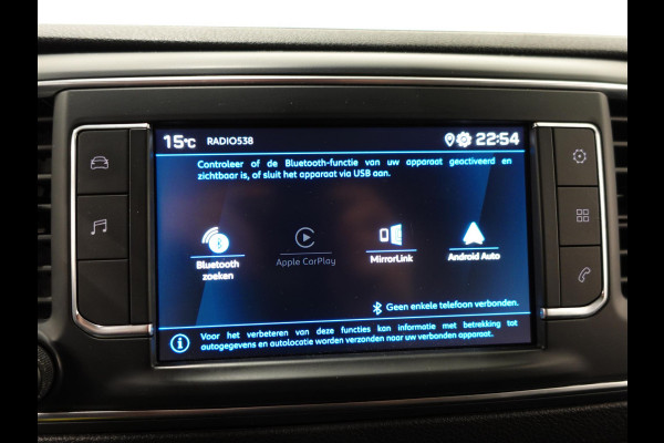 Peugeot Expert 2.0 BlueHDI 180PK Long L3H1 Premium Automaat Navigatie App-Connect Cruise Control Airco LM Velgen Euro6
