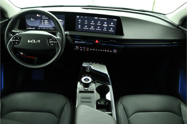 Kia Ev6 Edition Advanced 77.4 kWh - Matrix LED Koplampen - Kunst Lederen Bekleding - Adaptief Cruise Control - Climate Control - Fabrieksgarantie Tot 2031