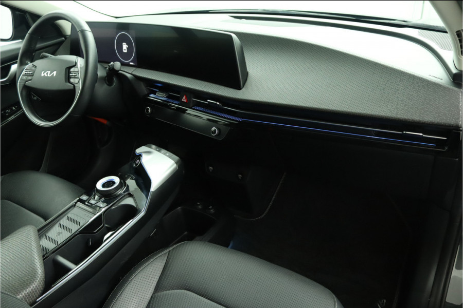 Kia Ev6 Edition Advanced 77.4 kWh - Matrix LED Koplampen - Kunst Lederen Bekleding - Adaptief Cruise Control - Climate Control - Fabrieksgarantie Tot 2031