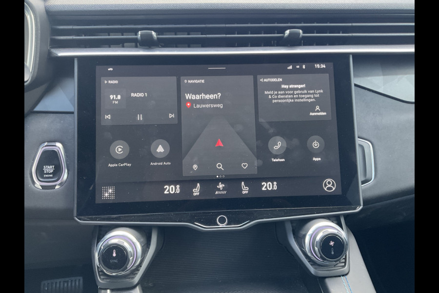 Lynk & Co 01 1.5 Plug-in Navi Cam Hoge Adapt.Cruise PHEV zit Vol opties!