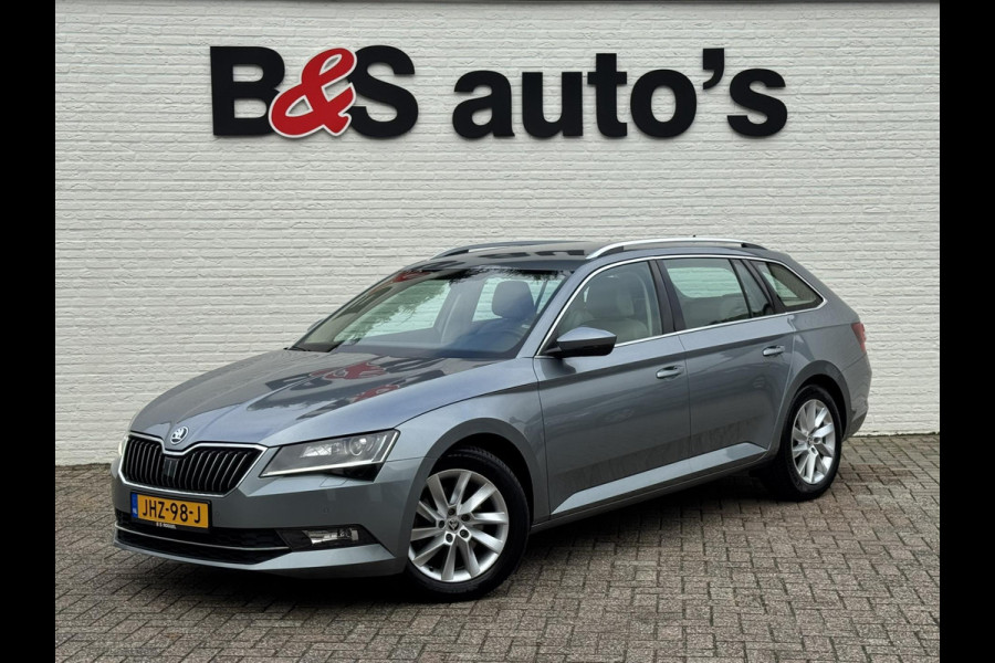 Škoda Superb Combi 1.8 TSI Style Business Automaat Adaptive cruise Climate control Leer/Alcantara Stoelverwarming Apple / Android