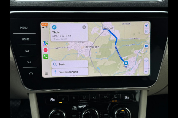Škoda Superb Combi 1.8 TSI Style Business Automaat Adaptive cruise Climate control Leer/Alcantara Stoelverwarming Apple / Android
