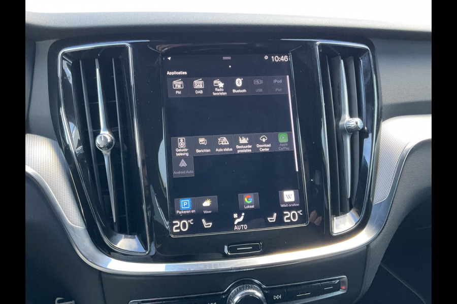 Volvo S60 2.0 T6 340pk AWD Twin Engine R-Design PHEV Pano.dak Leer Stoelverw. V+A