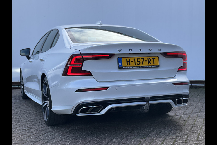 Volvo S60 2.0 T6 340pk AWD Twin Engine R-Design PHEV Pano.dak Leer Stoelverw. V+A