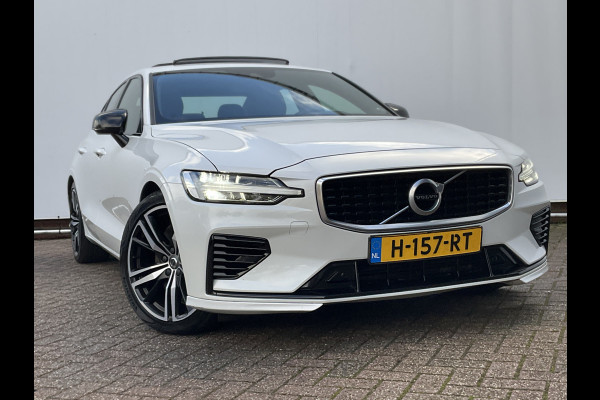 Volvo S60 2.0 T6 340pk AWD Twin Engine R-Design PHEV Pano.dak Leer Stoelverw. V+A
